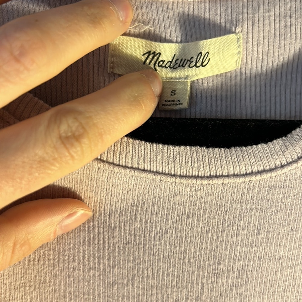 Madewell Ribbed Tank Top - Picture 2 of 2